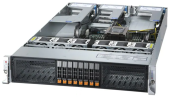 2U UP rackmount workstation with 8 hot-swap NVMe/SAS/SATA drive bays and PCIe 5.0 (CSO) foto1